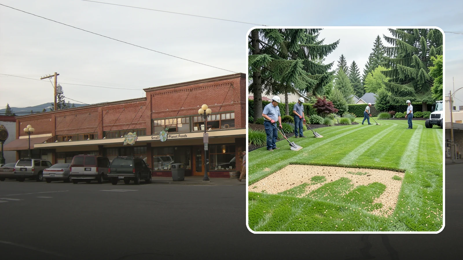 Overseeding in Sedro-Woolley, Skagit County, WA - Overseeding that thickens thin, patchy lawns with fresh, region-appropriate grass.