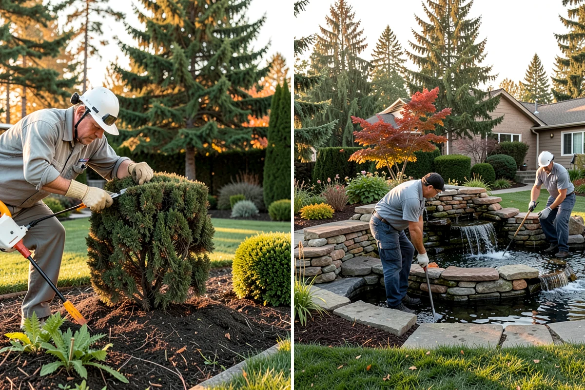 Overseeding in Sedro-Woolley, Skagit County, WA - Mow low and clear debris