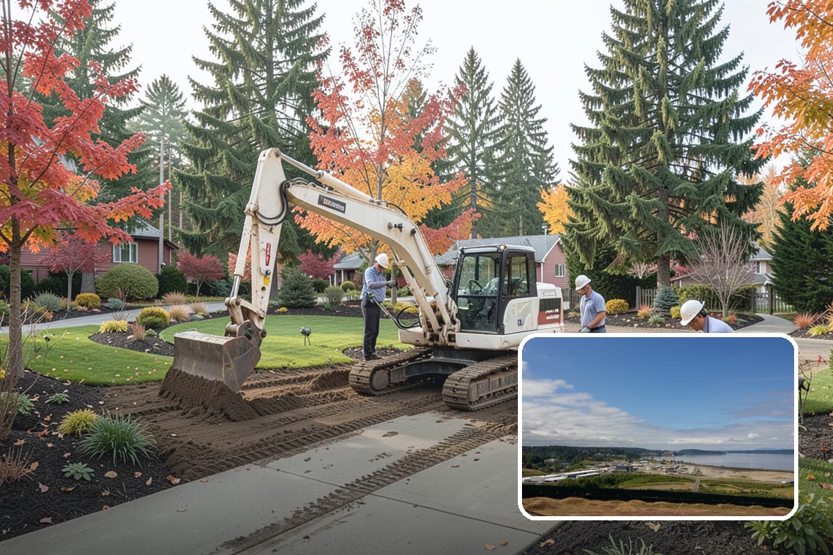 Overseeding in University Place, Pierce County, WA - Fills thin and bare areas for a denser lawn
