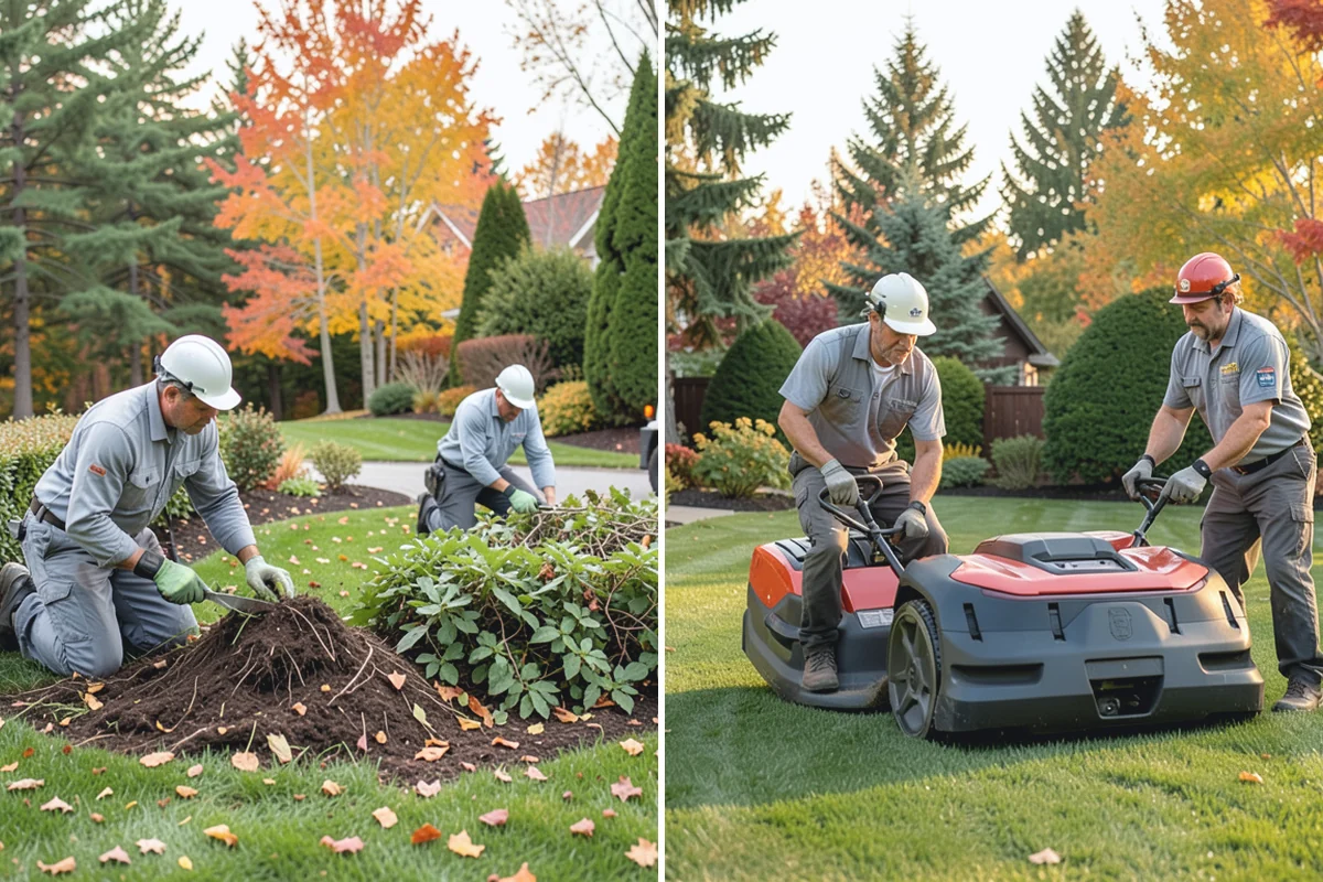 Overseeding in Wilkeson, Pierce County, WA - Mow low and clear debris