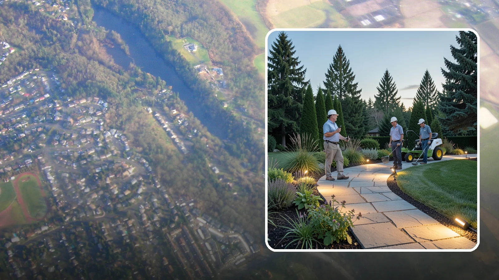 Pathway Lighting in Algona, King County, WA - Path and walkway lighting that guides the way safely and adds a warm, welcoming glow after dark.