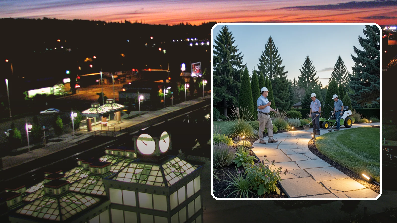 Pathway Lighting in Auburn, King County, WA - Path and walkway lighting that guides the way safely and adds a warm, welcoming glow after dark.