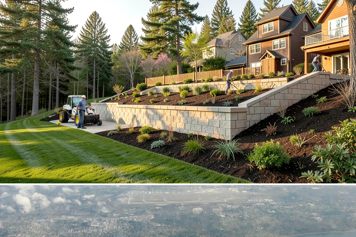 Pathway Lighting in Burien, King County, WA - Can be installed year-round.
