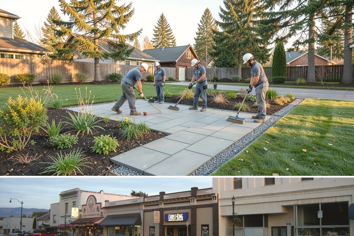 Pathway Lighting in Burlington, Skagit County, WA - Can be installed year-round.