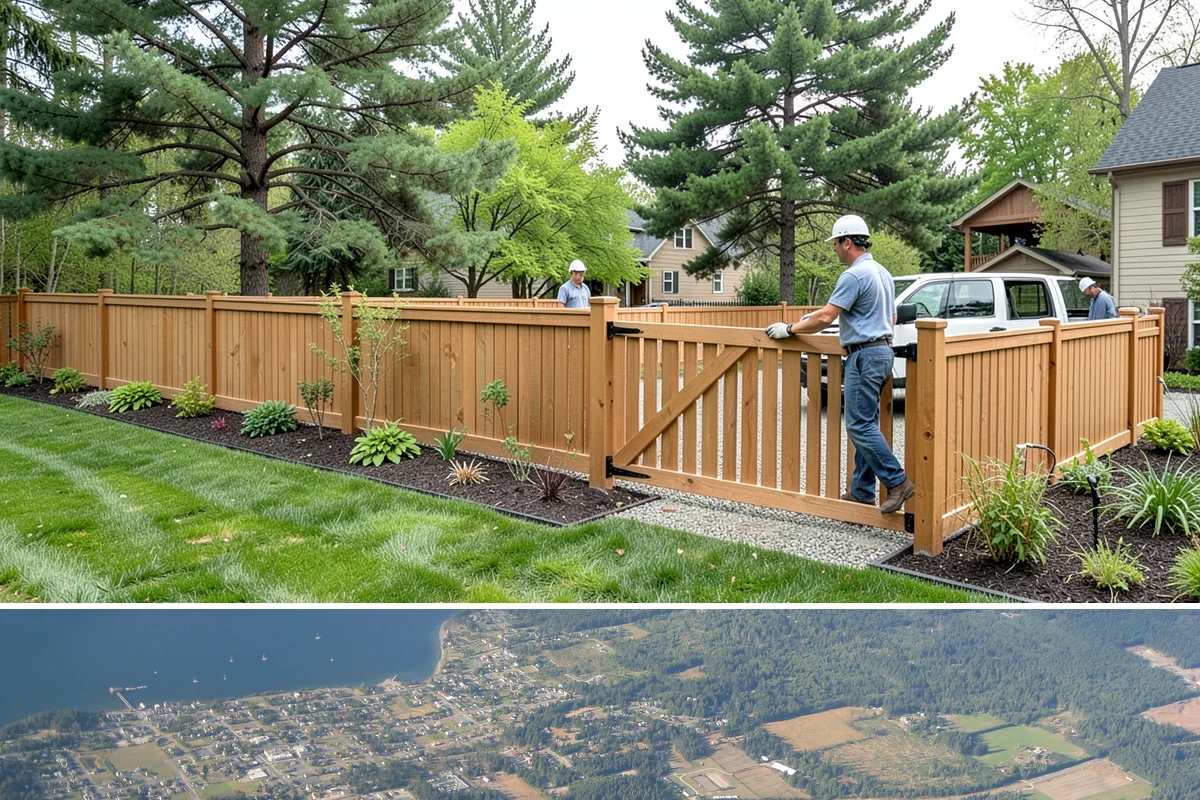 Pathway Lighting in Coupeville, Island County, WA - Can be installed year-round.