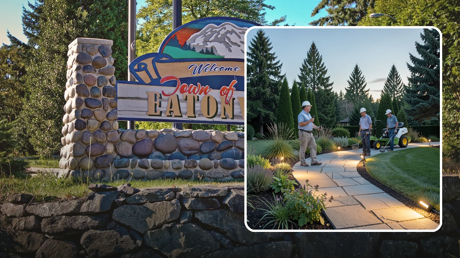 Pathway Lighting in Eatonville, Pierce County, WA - Path and walkway lighting that guides the way safely and adds a warm, welcoming glow after dark.