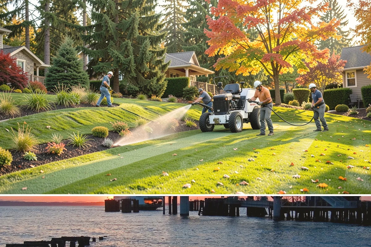 Pathway Lighting in Edmonds, Snohomish County, WA - Can be installed year-round.