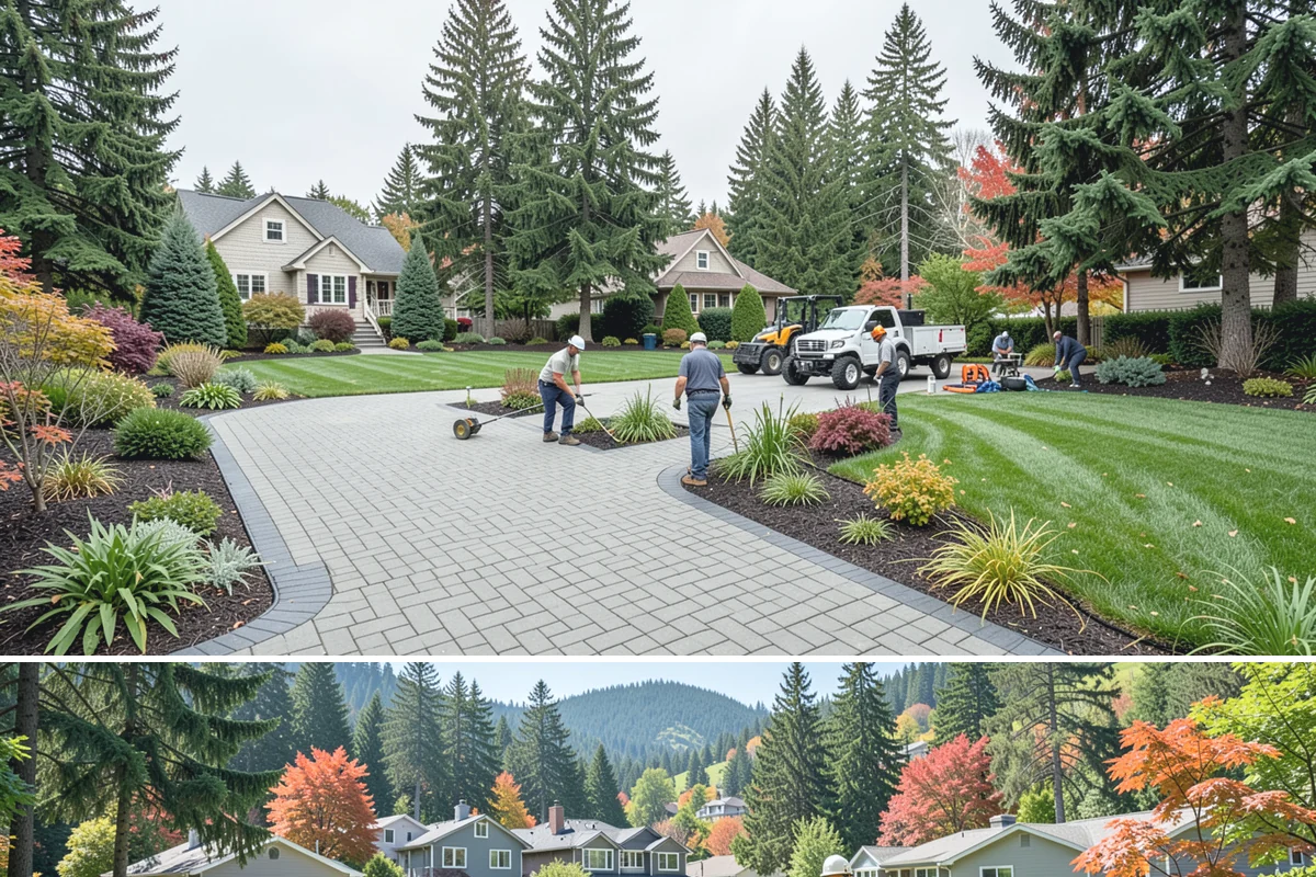 Pathway Lighting in Fircrest, Pierce County, WA - Can be installed year-round.