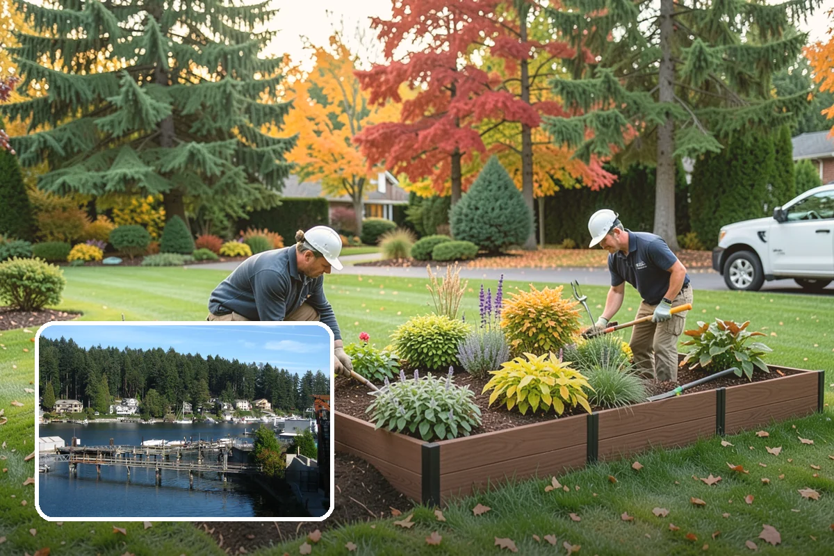 Pathway Lighting in Gig Harbor, Pierce County, WA - Safe footing on paths and steps