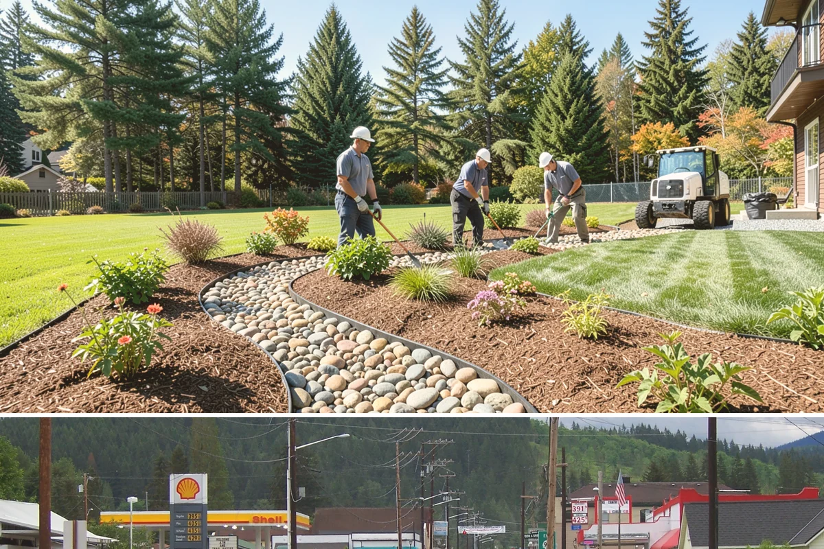 Pathway Lighting in Granite Falls, Snohomish County, WA - Can be installed year-round.