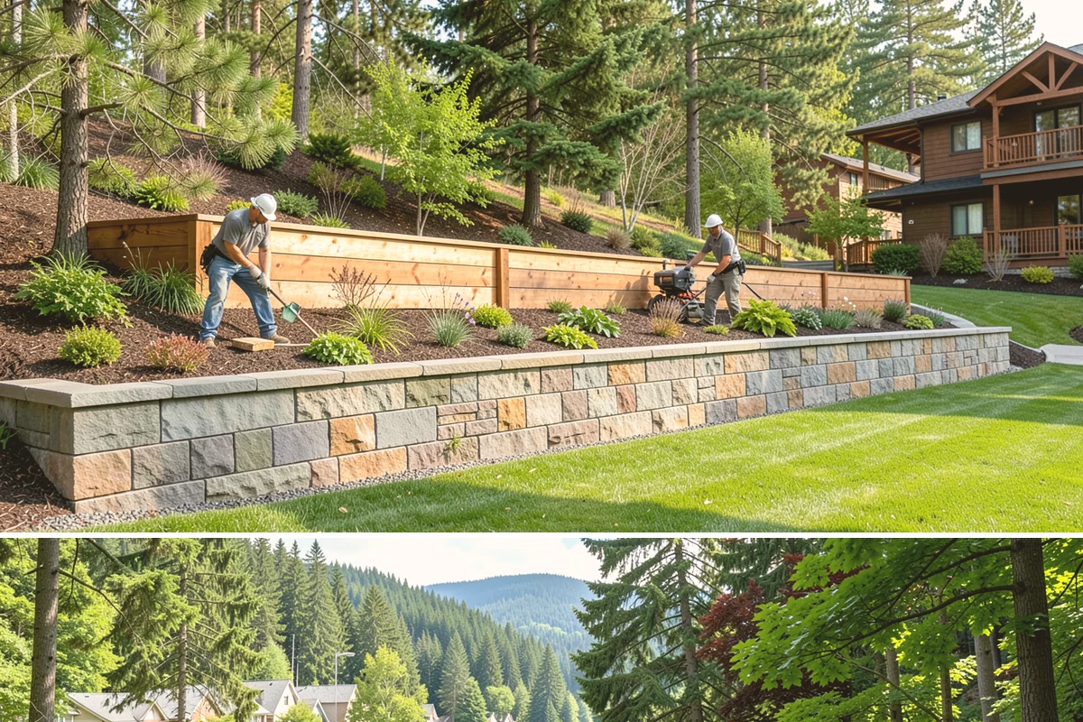 Pathway Lighting in Lake Forest Park, King County, WA - Can be installed year-round.