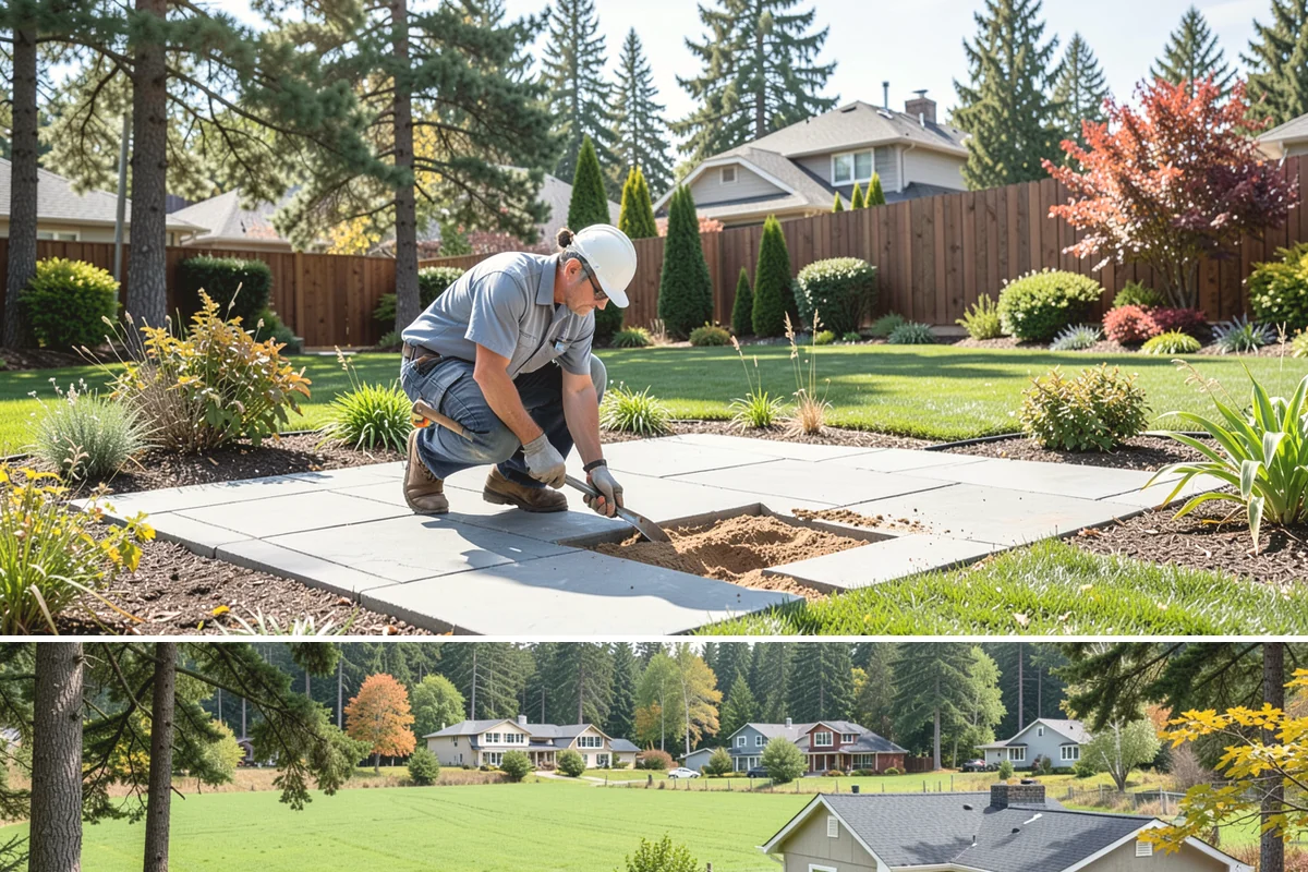 Pathway Lighting in Lyman, Skagit County, WA - Can be installed year-round.