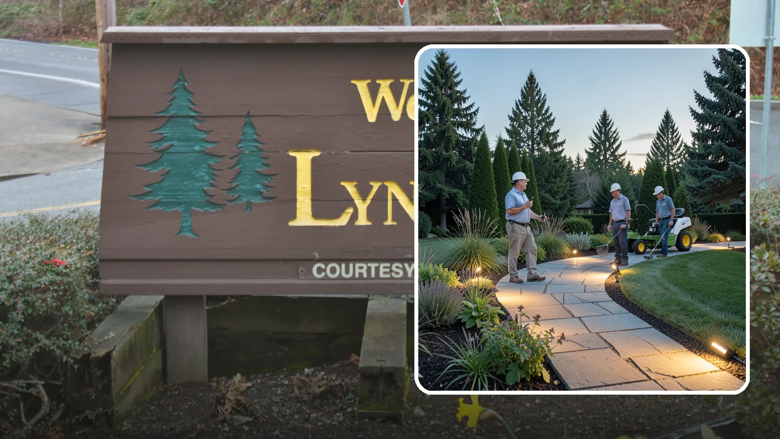 Pathway Lighting in Lynnwood, Snohomish County, WA - Path and walkway lighting that guides the way safely and adds a warm, welcoming glow after dark.