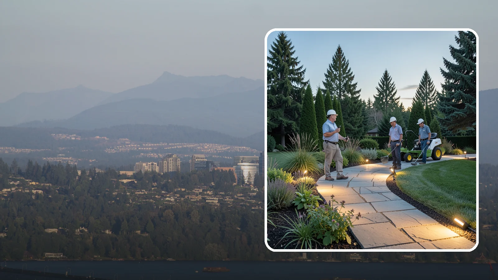Pathway Lighting in Medina, King County, WA - Path and walkway lighting that guides the way safely and adds a warm, welcoming glow after dark.