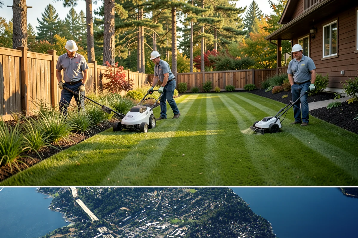 Pathway Lighting in Mercer Island, King County, WA - Can be installed year-round.