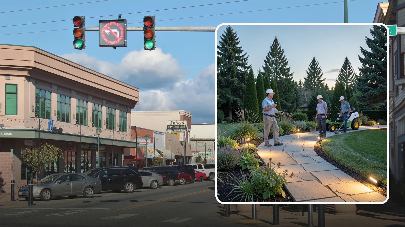 Pathway Lighting in Monroe, Snohomish County, WA - Path and walkway lighting that guides the way safely and adds a warm, welcoming glow after dark.