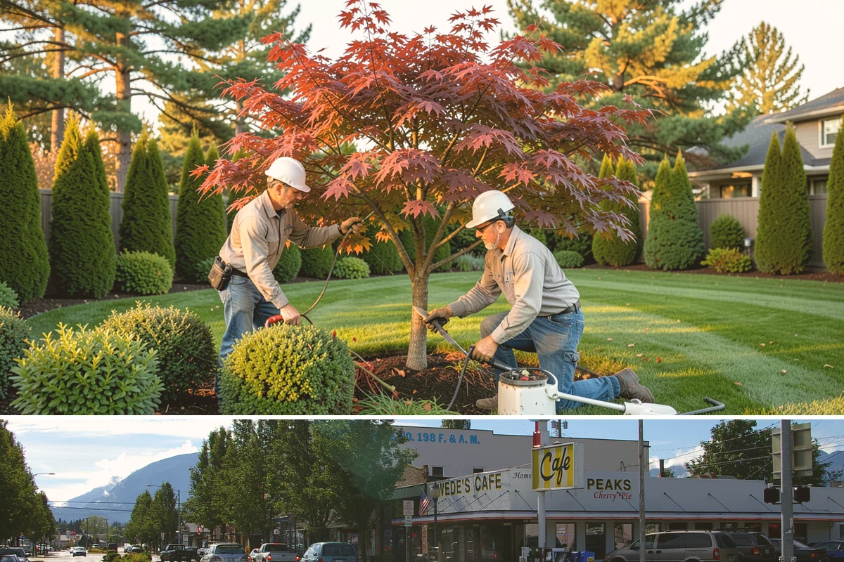 Pathway Lighting in North Bend, King County, WA - Can be installed year-round.