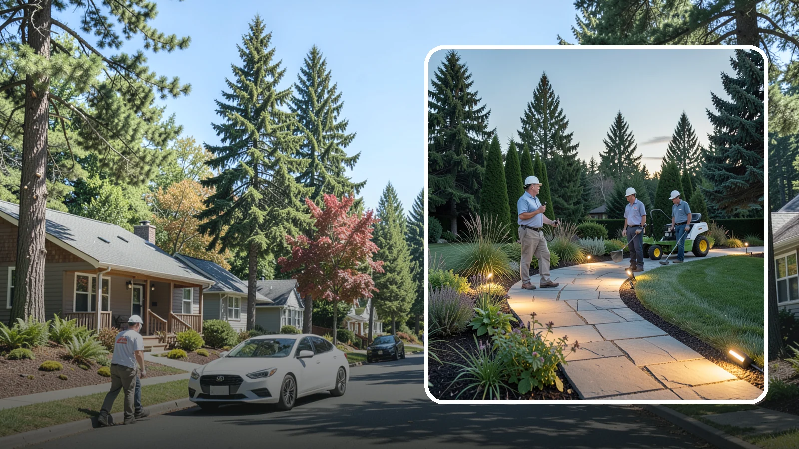 Pathway Lighting in Orting, Pierce County, WA - Path and walkway lighting that guides the way safely and adds a warm, welcoming glow after dark.