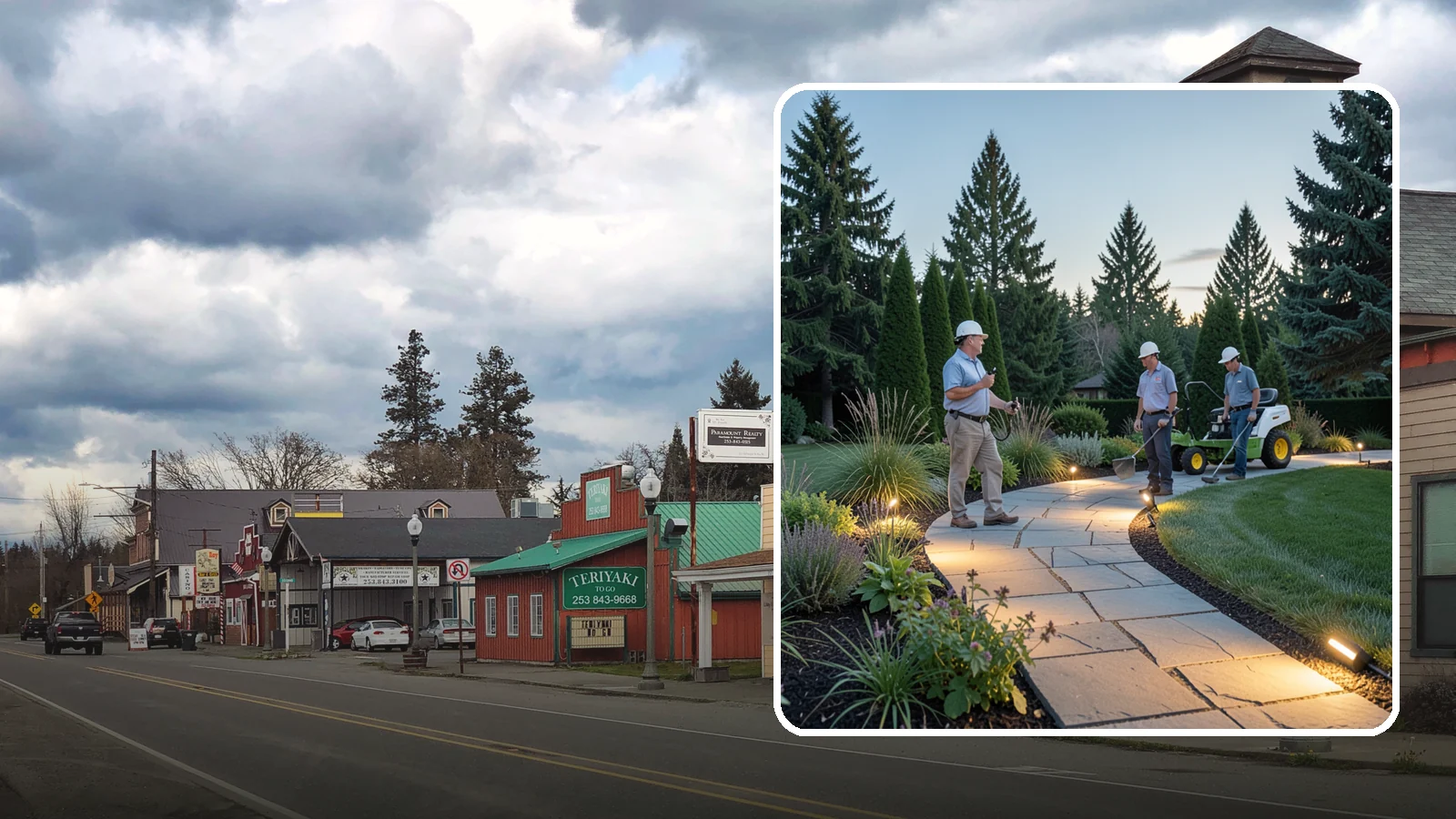 Pathway Lighting in Roy, Pierce County, WA - Path and walkway lighting that guides the way safely and adds a warm, welcoming glow after dark.