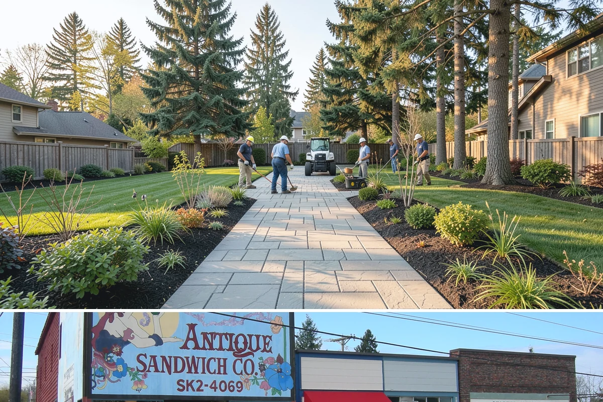 Pathway Lighting in Ruston, Pierce County, WA - Can be installed year-round.