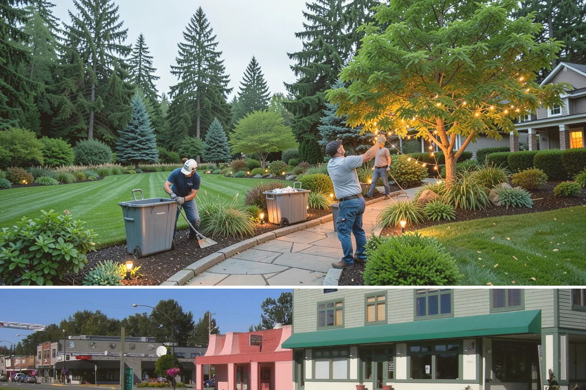 Pathway Lighting in Snoqualmie, King County, WA - Can be installed year-round.