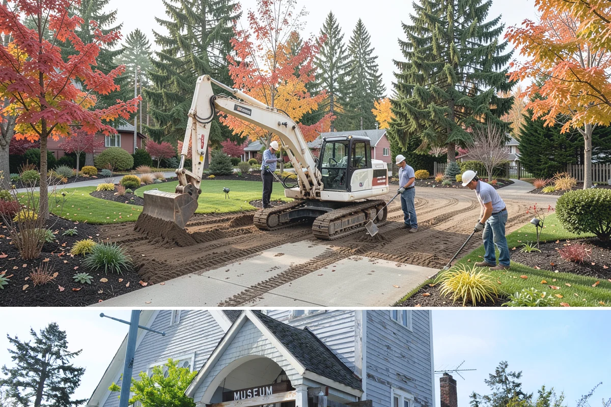 Pathway Lighting in Steilacoom, Pierce County, WA - Can be installed year-round.