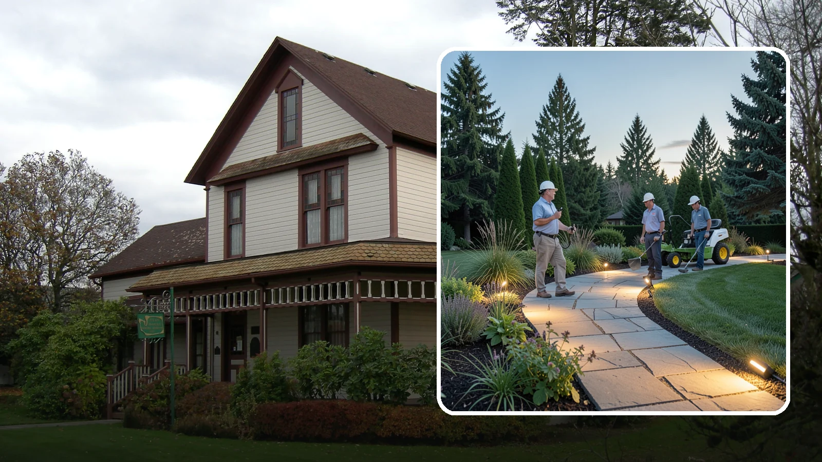 Pathway Lighting in Sumner, Pierce County, WA - Path and walkway lighting that guides the way safely and adds a warm, welcoming glow after dark.