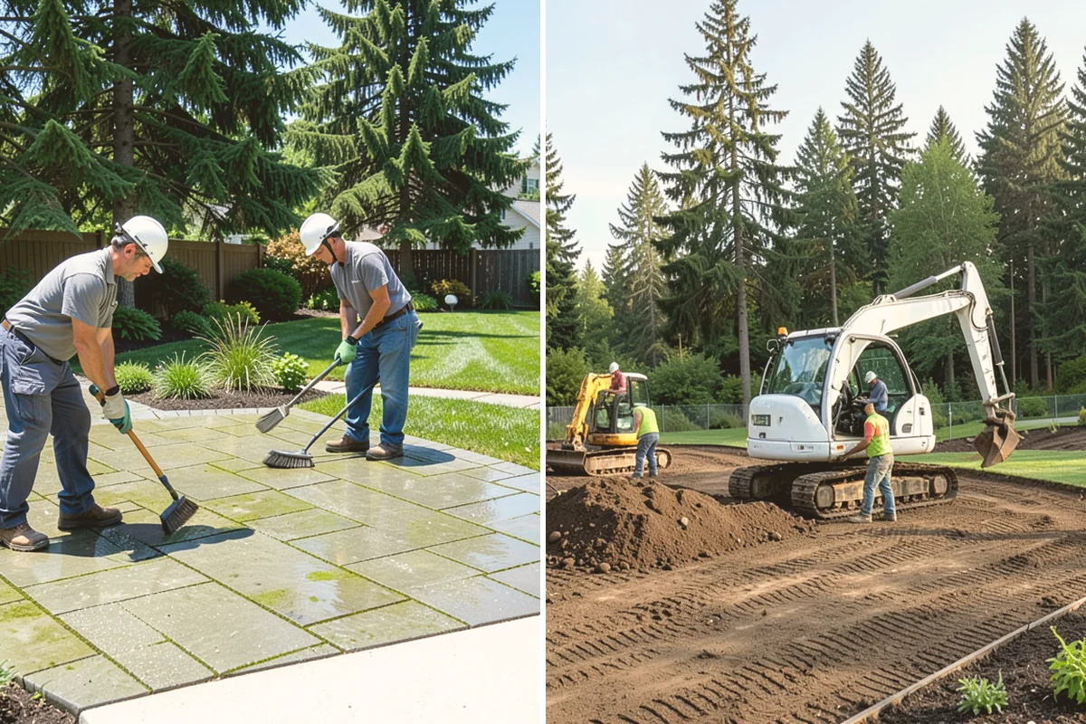 Patio Cover Installation in Milton, King County, WA - Design the cover type and size
