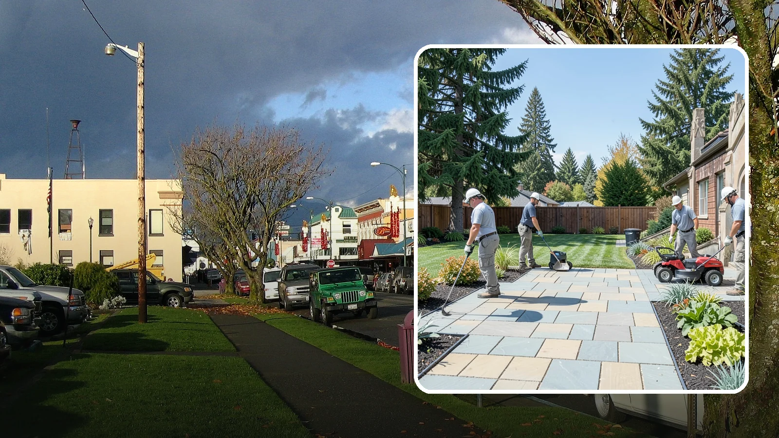 Patio Installation in Arlington, Snohomish County, WA - Custom paver, stone, and concrete patios built to create durable, beautiful outdoor living space.
