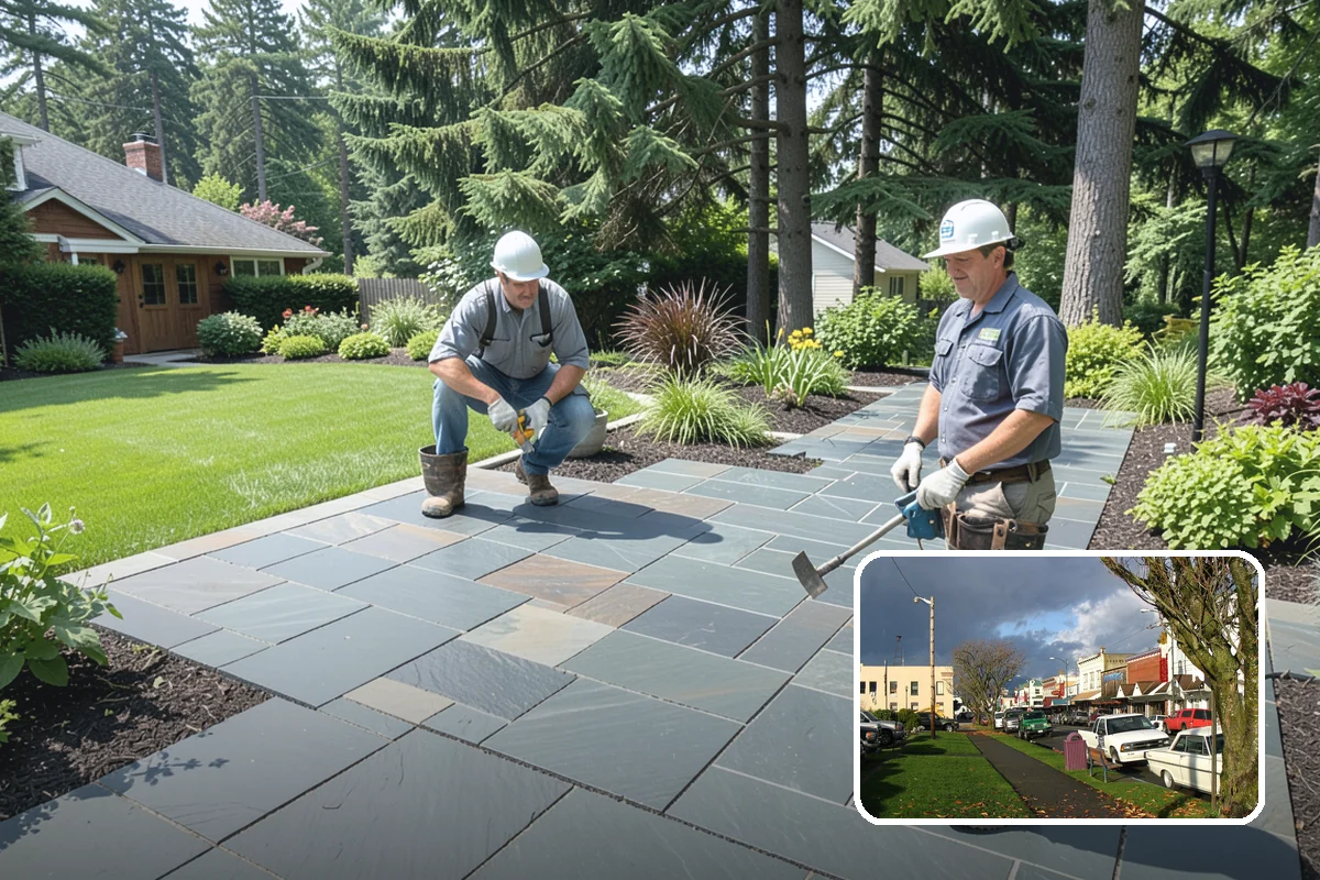 Patio Installation in Arlington, Snohomish County, WA - Adds a true outdoor living room