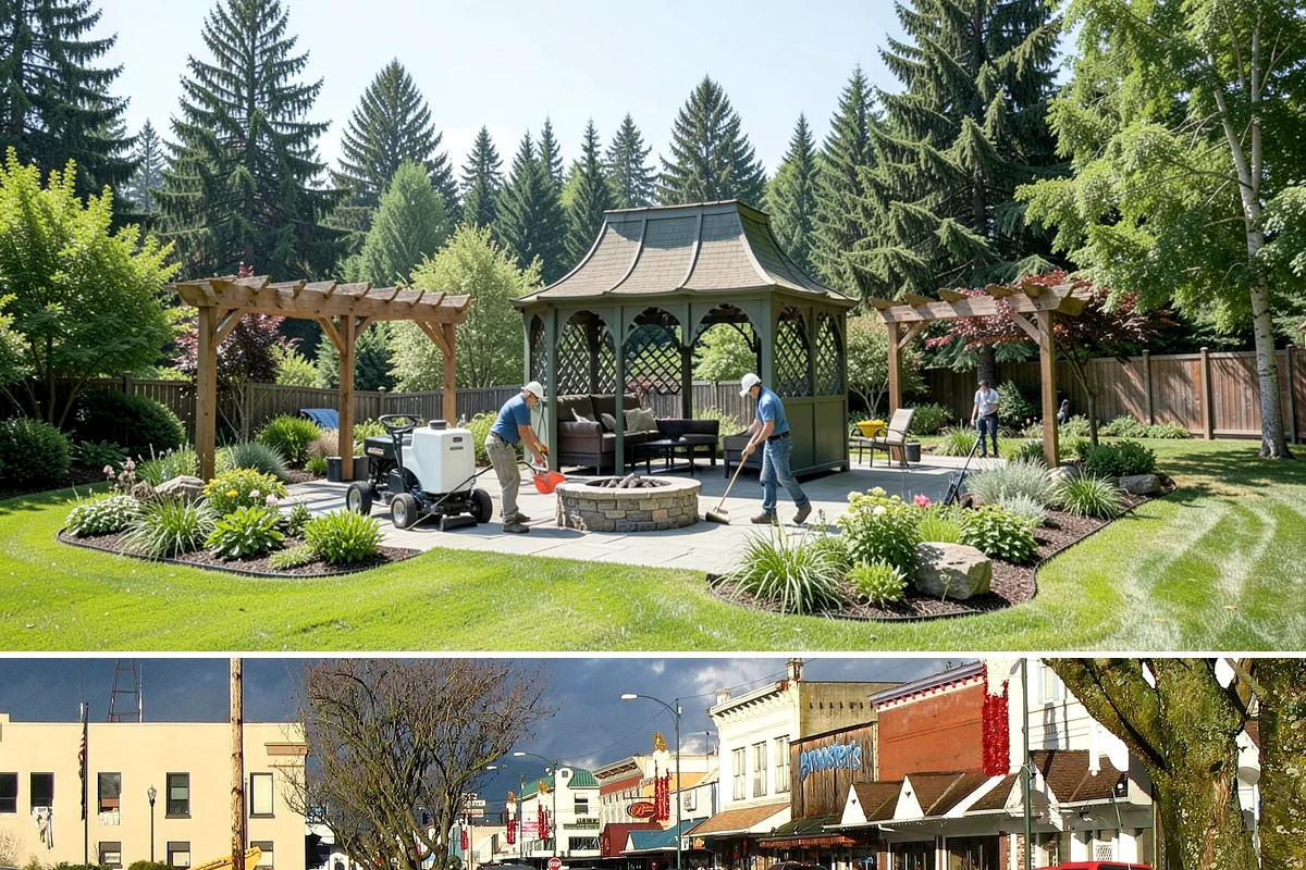 Patio Installation in Arlington, Snohomish County, WA - Best built spring through fall.