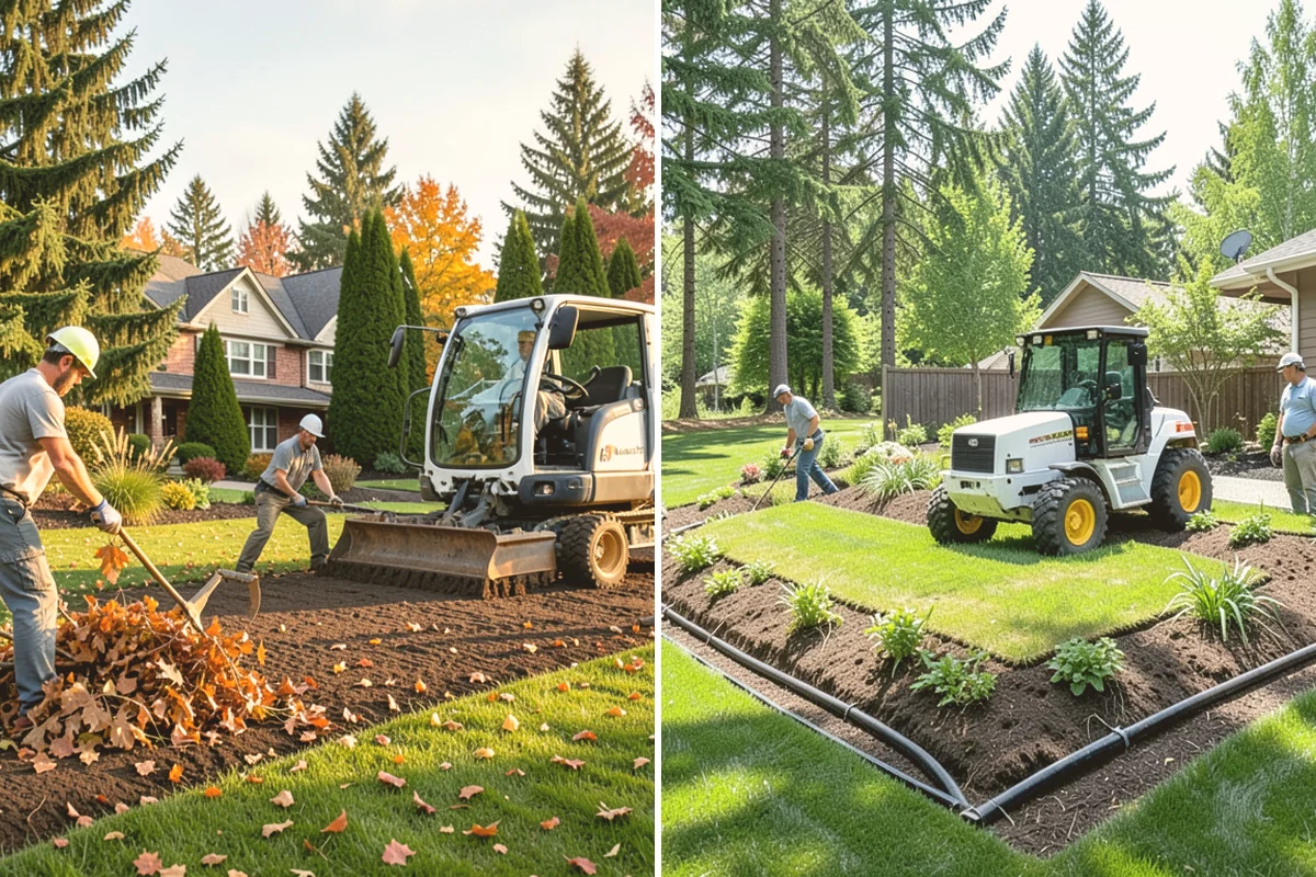 Patio Installation in Bellevue, King County, WA - Design the patio size, shape, and material