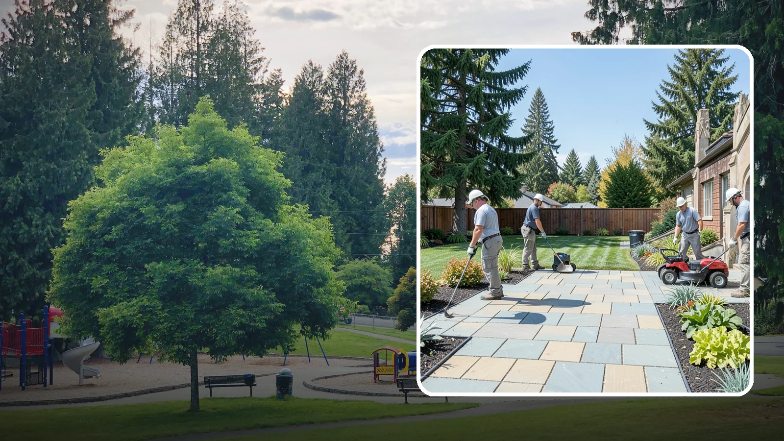 Patio Installation in Bonney Lake, Pierce County, WA - Custom paver, stone, and concrete patios built to create durable, beautiful outdoor living space.