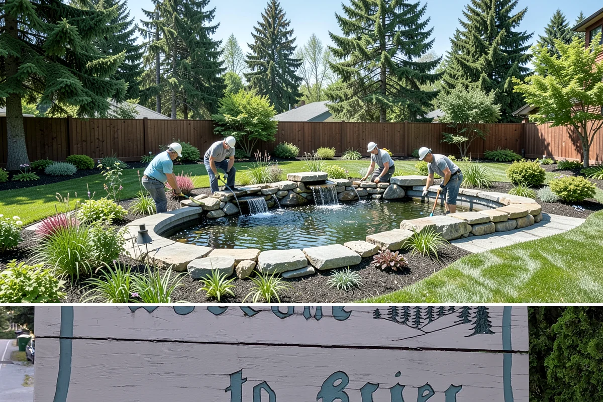 Patio Installation in Brier, Snohomish County, WA - Best built spring through fall.