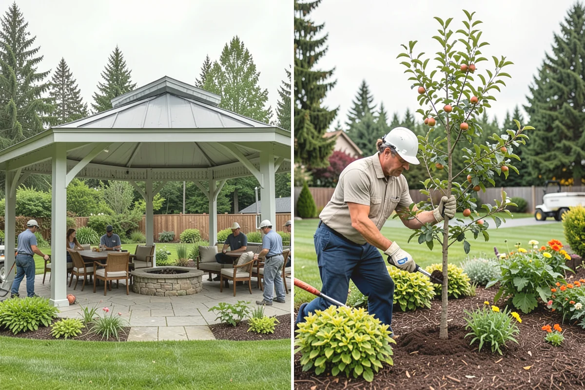 Patio Installation in Burien, King County, WA - Design the patio size, shape, and material