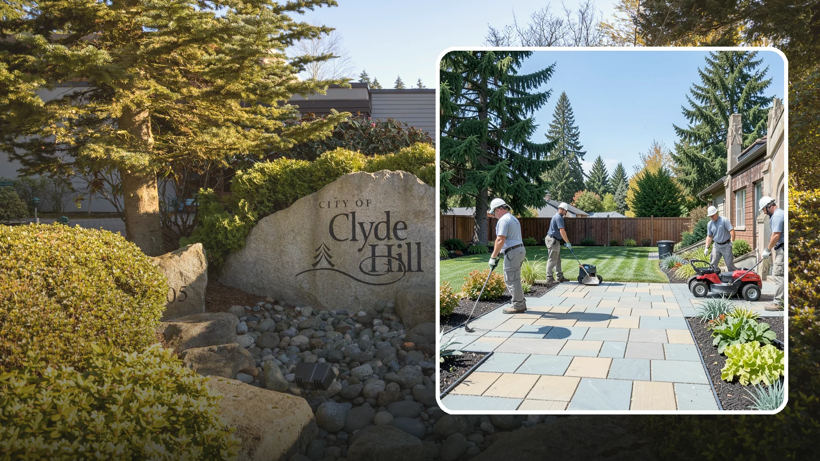 Patio Installation in Clyde Hill, King County, WA - Custom paver, stone, and concrete patios built to create durable, beautiful outdoor living space.