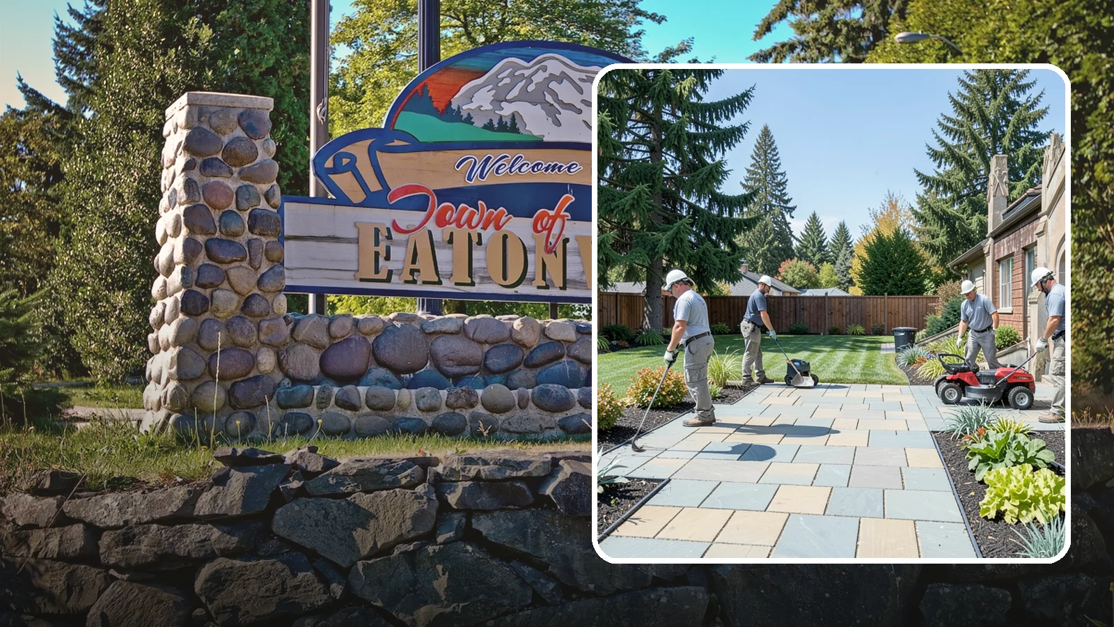 Patio Installation in Eatonville, Pierce County, WA - Custom paver, stone, and concrete patios built to create durable, beautiful outdoor living space.