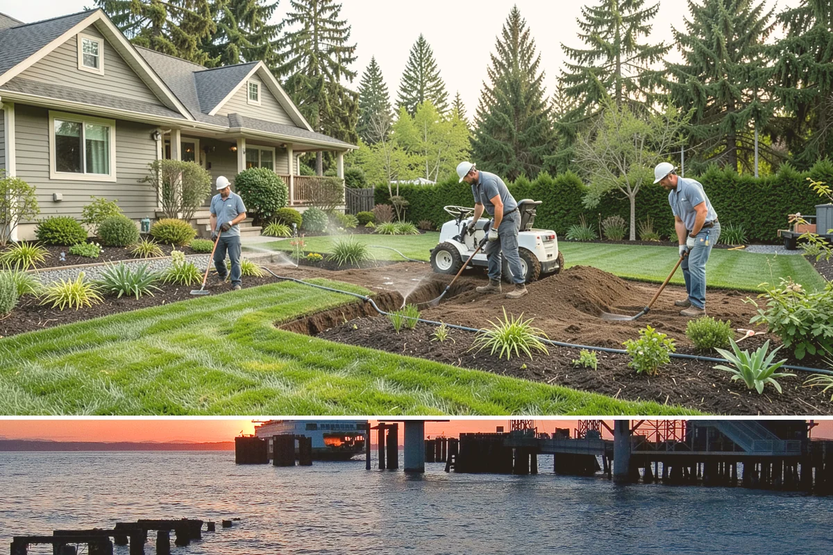 Patio Installation in Edmonds, Snohomish County, WA - Best built spring through fall.