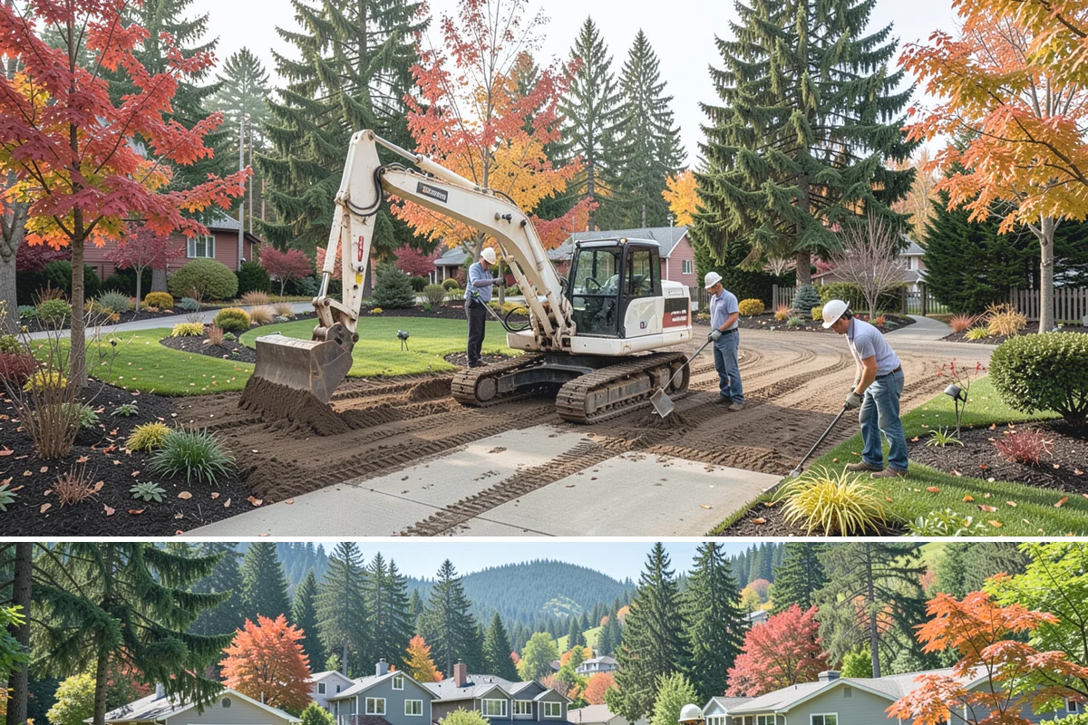 Patio Installation in Fircrest, Pierce County, WA - Best built spring through fall.