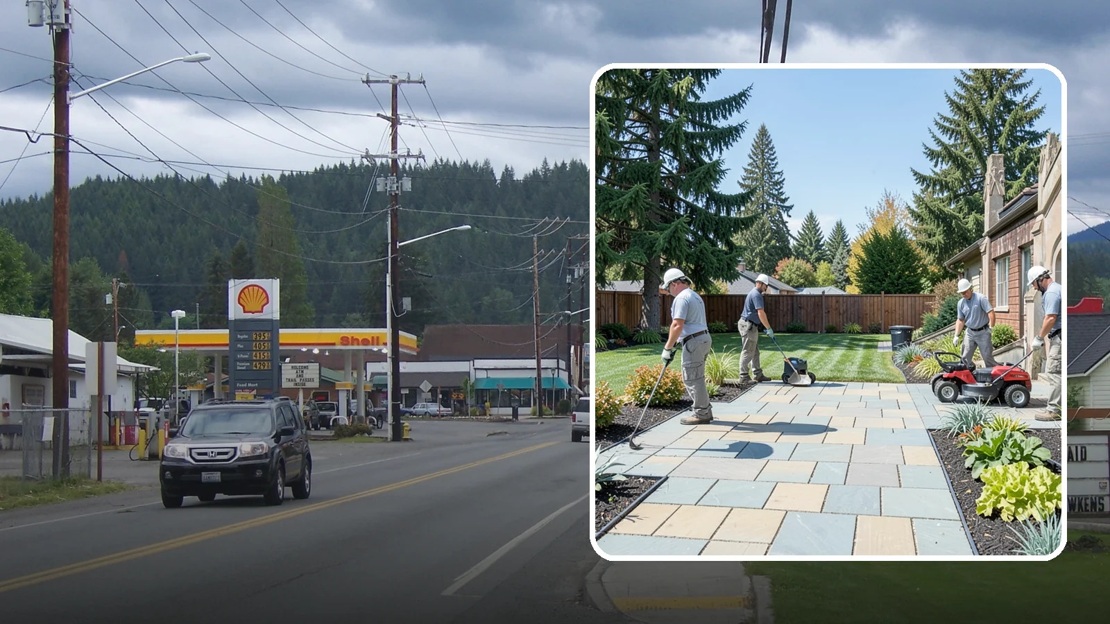 Patio Installation in Granite Falls, Snohomish County, WA - Custom paver, stone, and concrete patios built to create durable, beautiful outdoor living space.