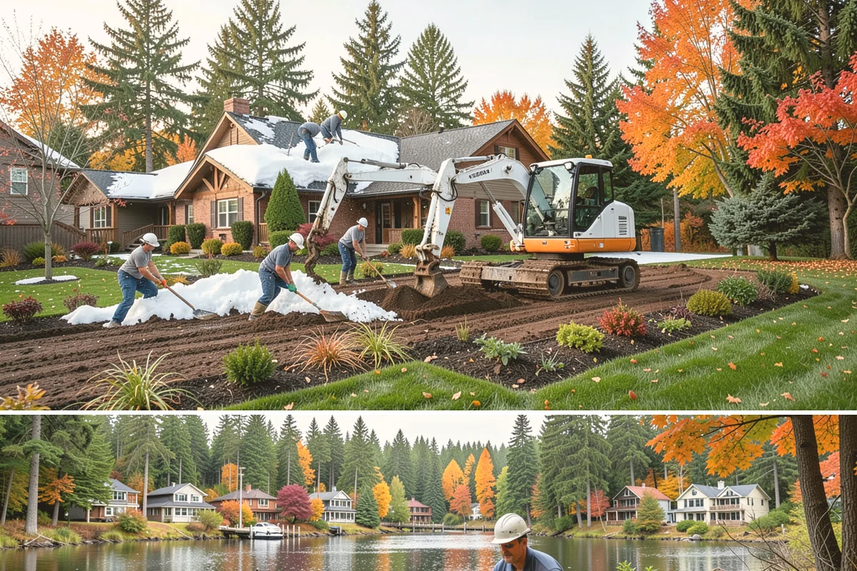 Patio Installation in La Conner, Skagit County, WA - Best built spring through fall.