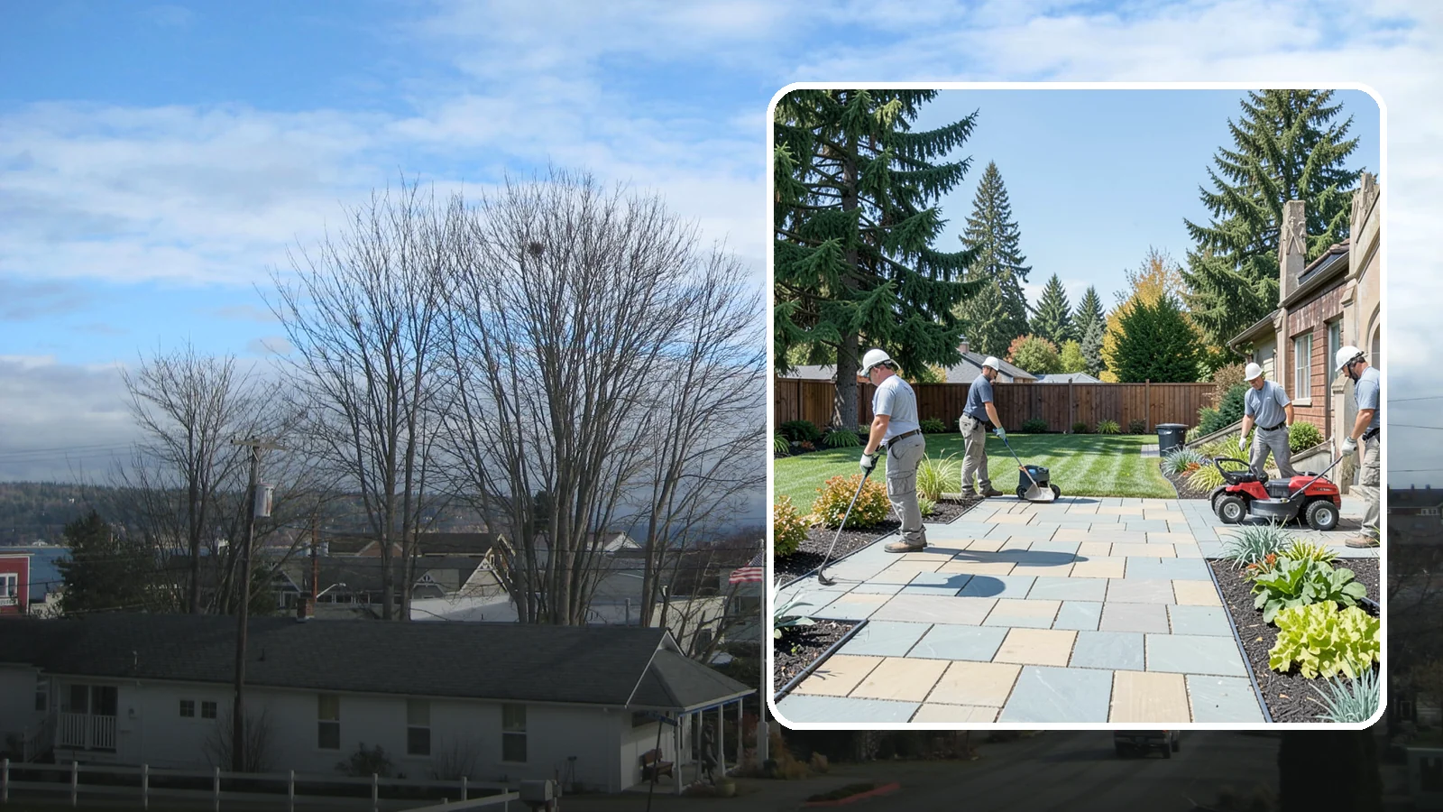 Patio Installation in Langley, Island County, WA - Custom paver, stone, and concrete patios built to create durable, beautiful outdoor living space.