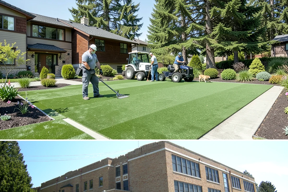 Patio Installation in Maple Valley, King County, WA - Best built spring through fall.