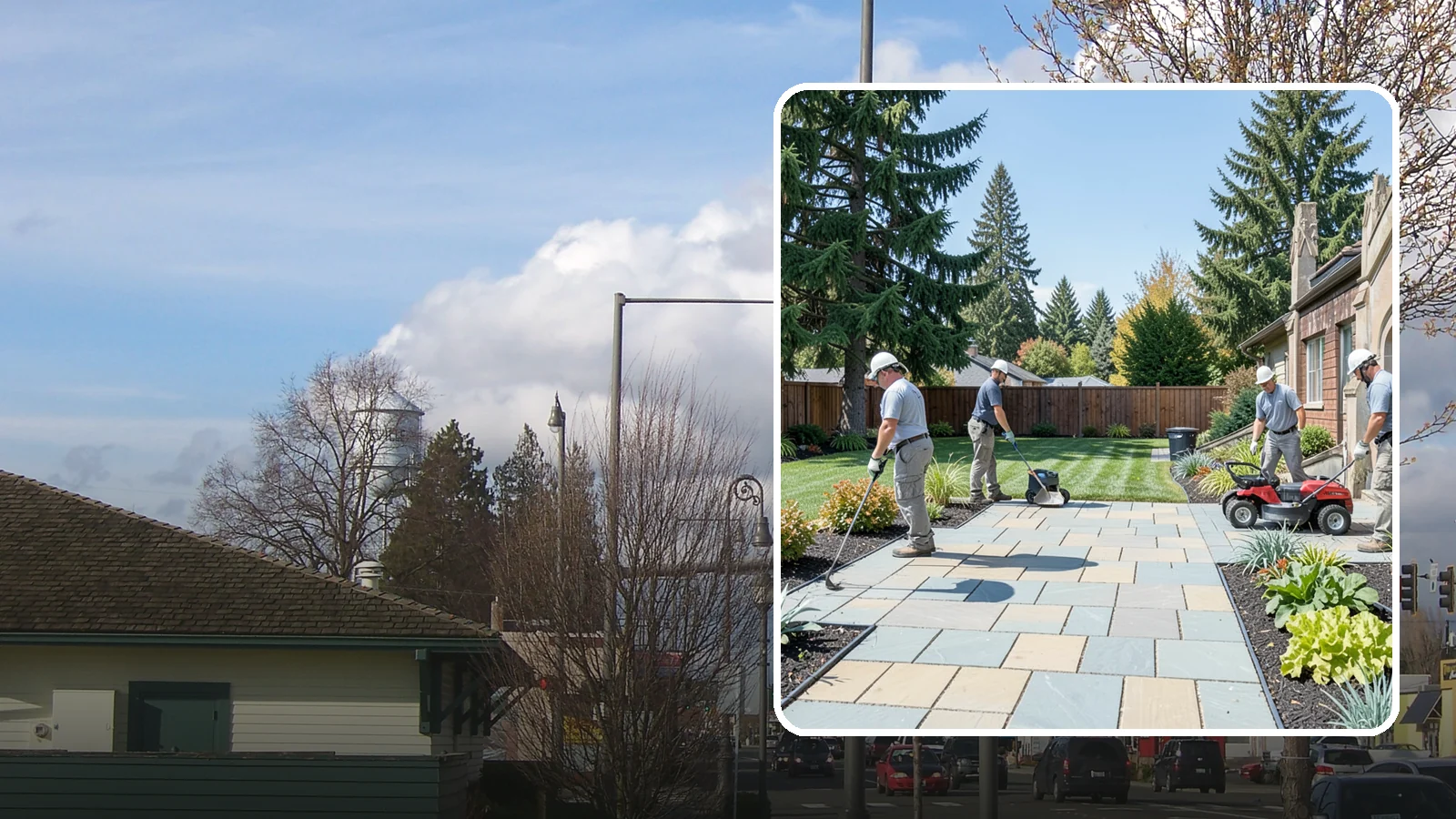 Patio Installation in Marysville, Snohomish County, WA - Custom paver, stone, and concrete patios built to create durable, beautiful outdoor living space.
