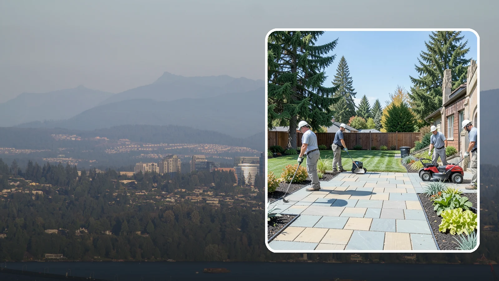 Patio Installation in Medina, King County, WA - Custom paver, stone, and concrete patios built to create durable, beautiful outdoor living space.