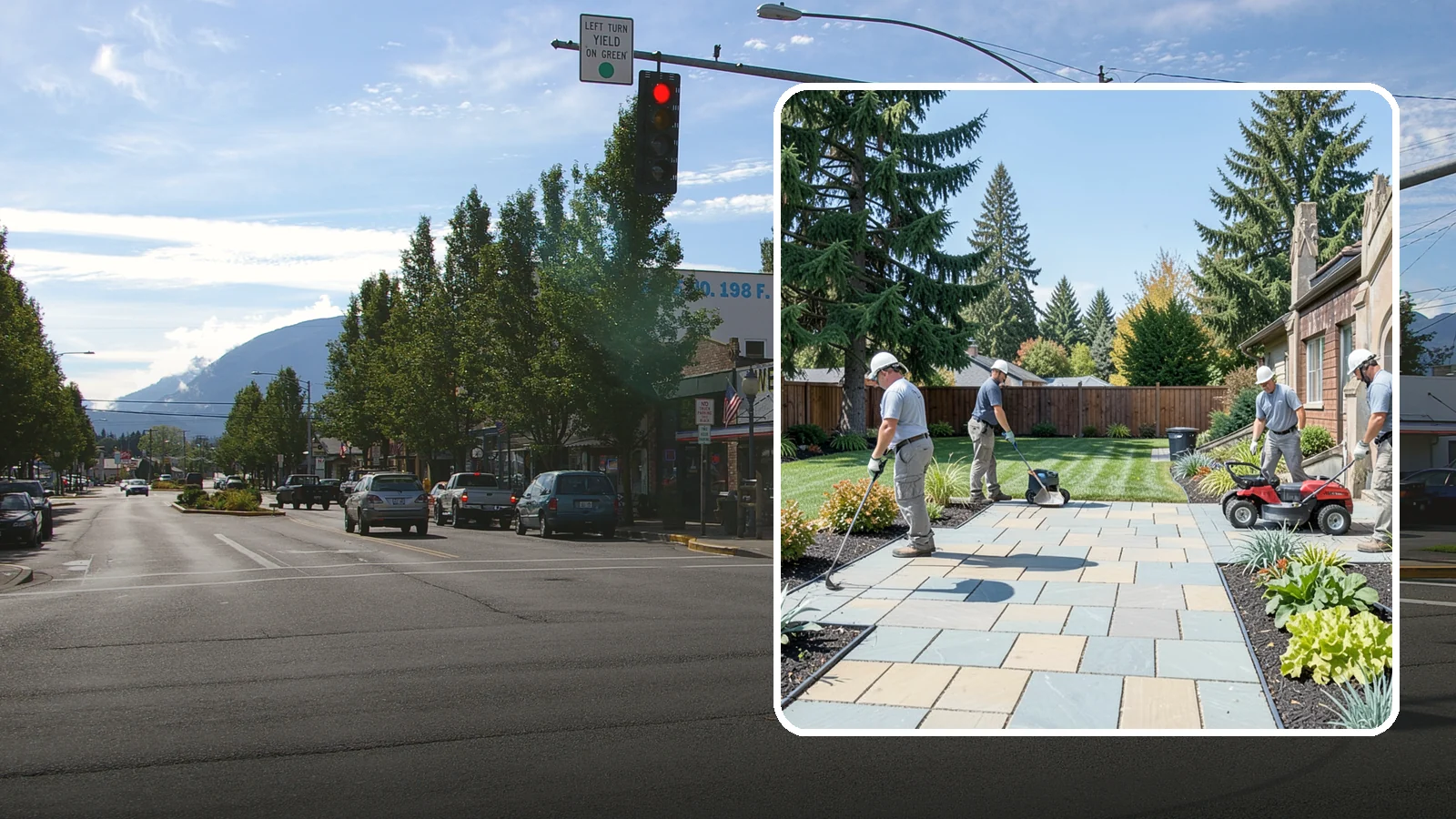 Patio Installation in North Bend, King County, WA - Custom paver, stone, and concrete patios built to create durable, beautiful outdoor living space.