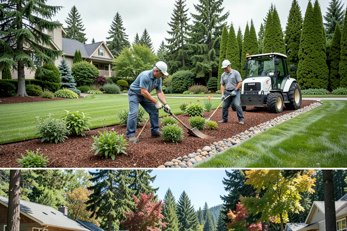 Patio Installation in Orting, Pierce County, WA - Best built spring through fall.