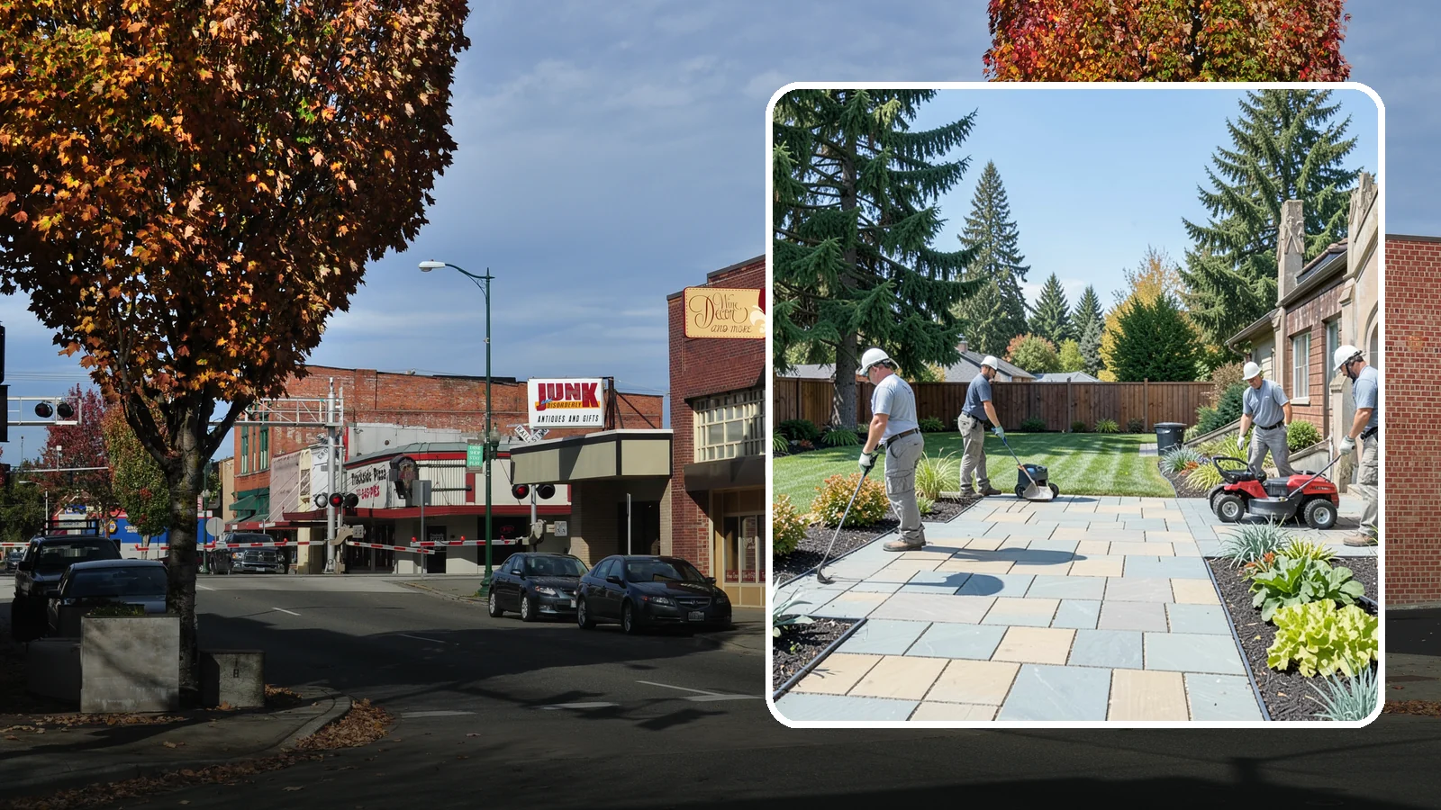 Patio Installation in Puyallup, Pierce County, WA - Custom paver, stone, and concrete patios built to create durable, beautiful outdoor living space.