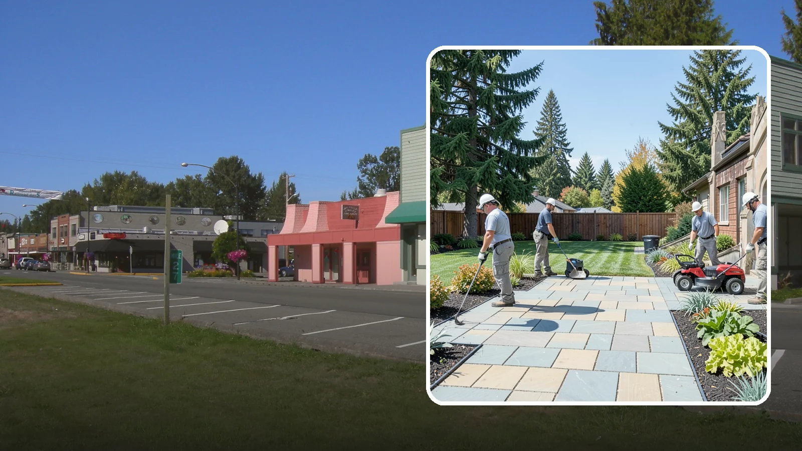 Patio Installation in Snoqualmie, King County, WA - Custom paver, stone, and concrete patios built to create durable, beautiful outdoor living space.