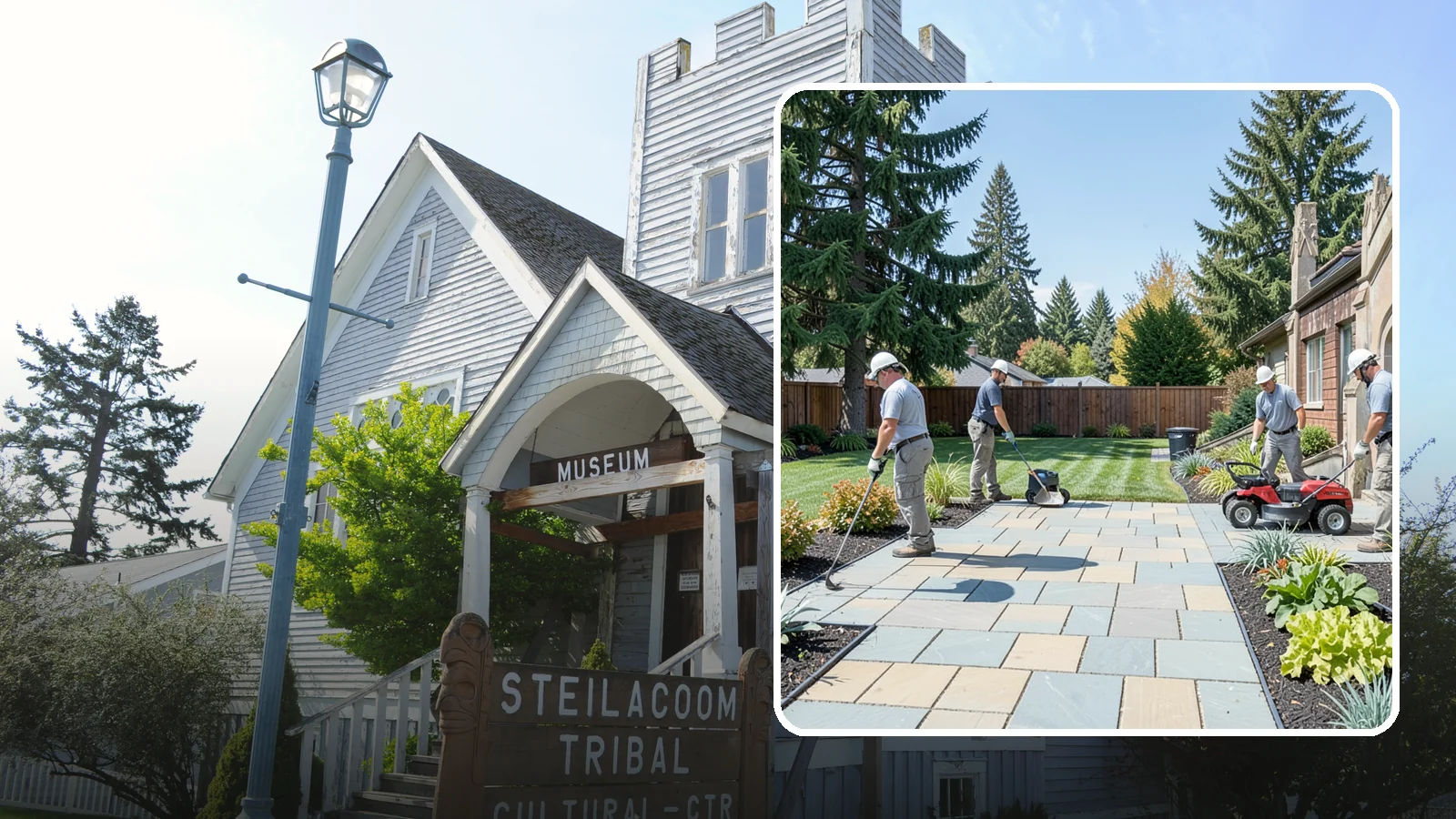 Patio Installation in Steilacoom, Pierce County, WA - Custom paver, stone, and concrete patios built to create durable, beautiful outdoor living space.